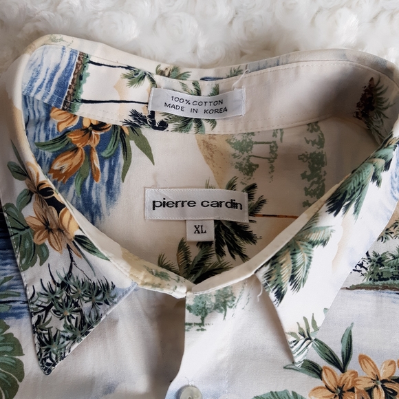 Vintage Pierre Cardin Hawaiian shirt - Picture 7 of 8